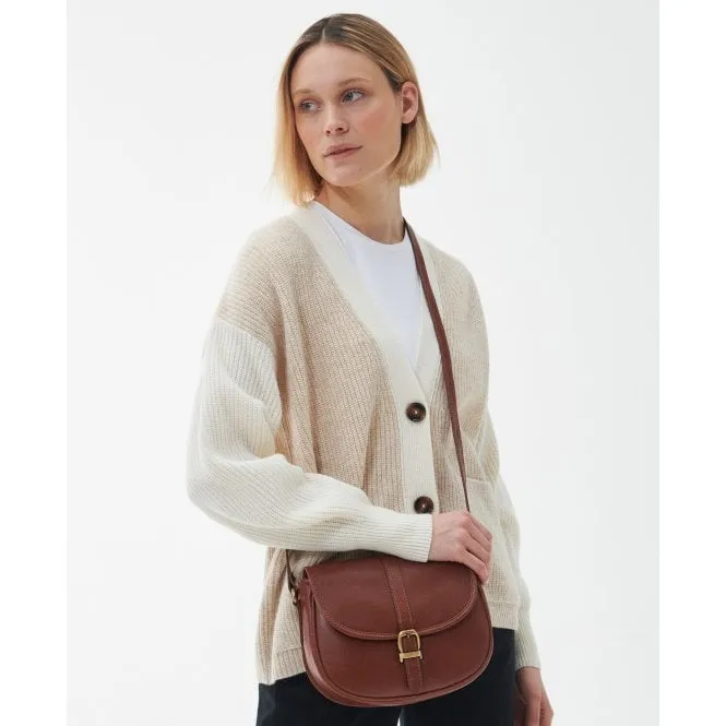 Laire Medium Leather Saddle Bag