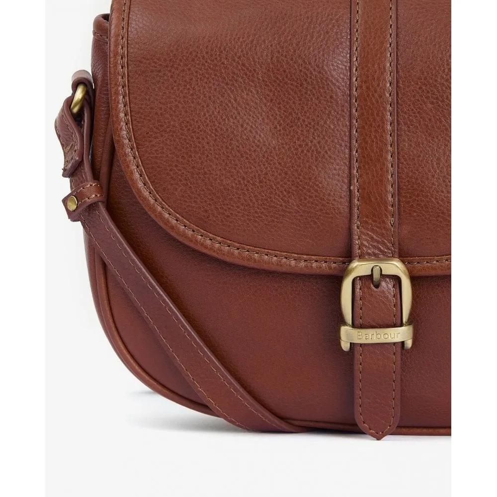 Laire Medium Leather Saddle Bag