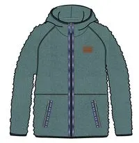 Lake Full Zip Hooded Recycled Sherpa Fleece