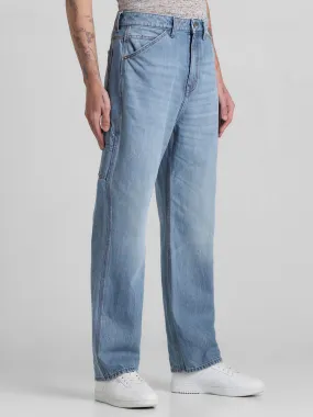 Light Blue High Rise Dario Loose Fit Jeans