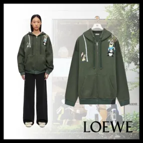 LOEWE  |Zip-up hoodie in cotton