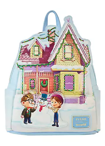 Loungefly Disney Pixar up House Christmas Lights Mini Backpack | Kaleidoscope