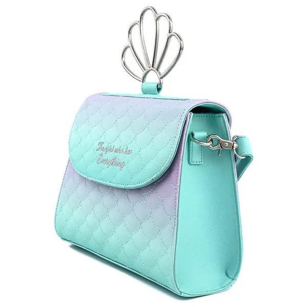 Loungefly x Disney The Little Mermaid Ombre Scales Handbag