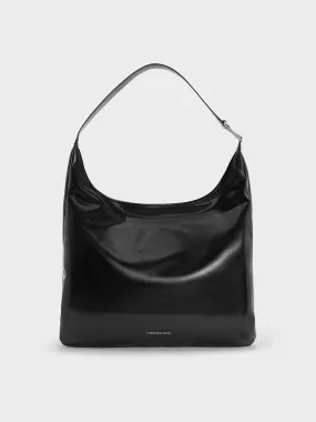 Lumen Slouchy Hobo Bag - Noir