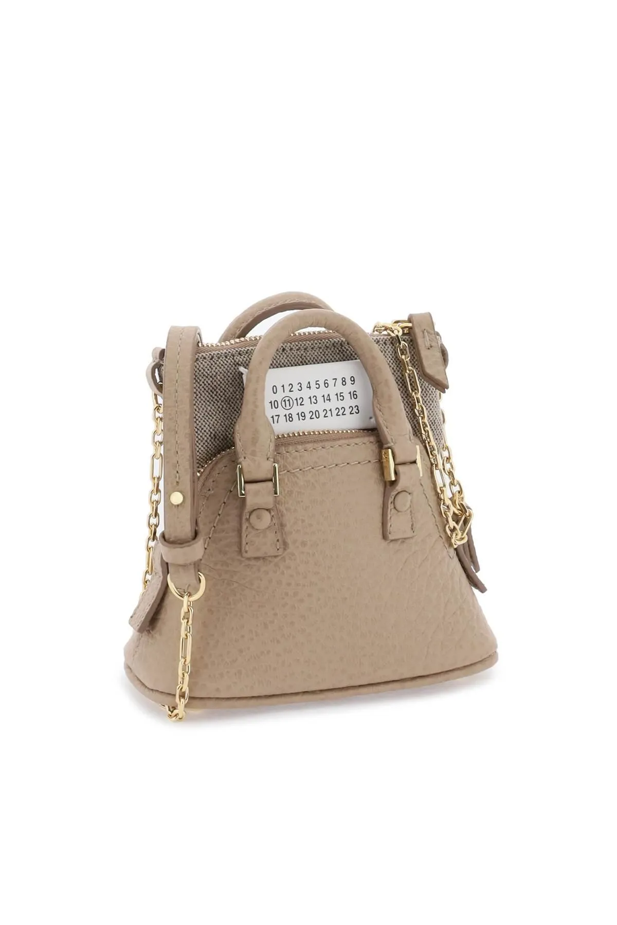 Maison Margiela    Maison Margiela Grained Leather '5ac' Micro Bag