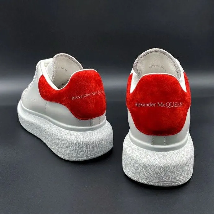 MC Red Oversized Low-Top Sneakers