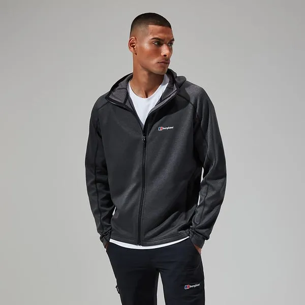 Men's Urban Spitzer Hooded Jacket Interactive - Black/Grey