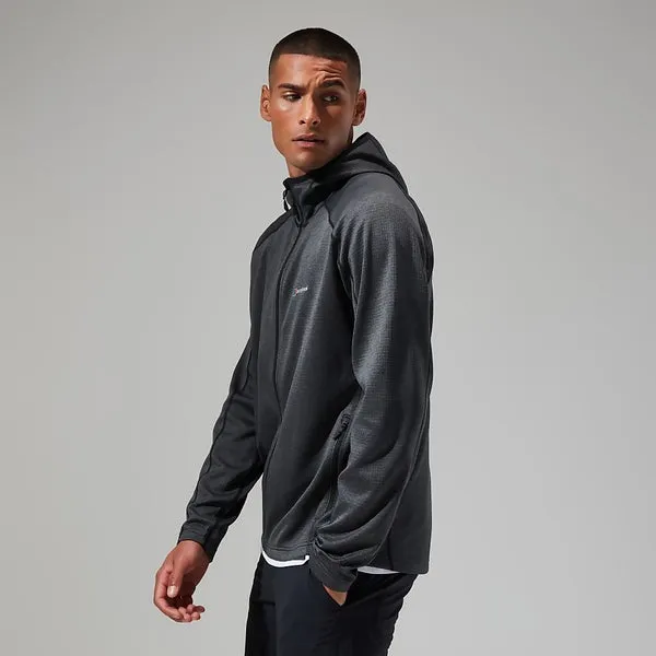 Men's Urban Spitzer Hooded Jacket Interactive - Black/Grey