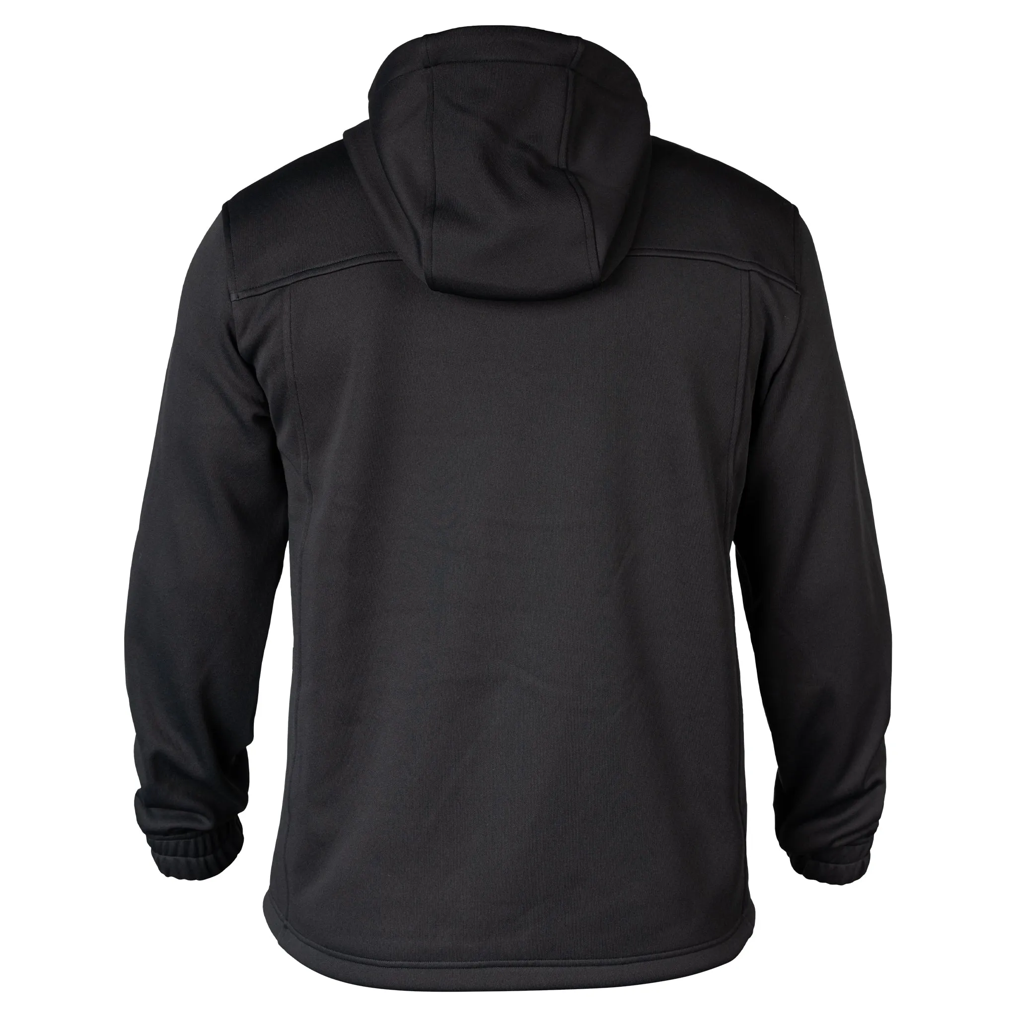 Men's Drylock Hooded Water Repellent Bonded Fleece - Black