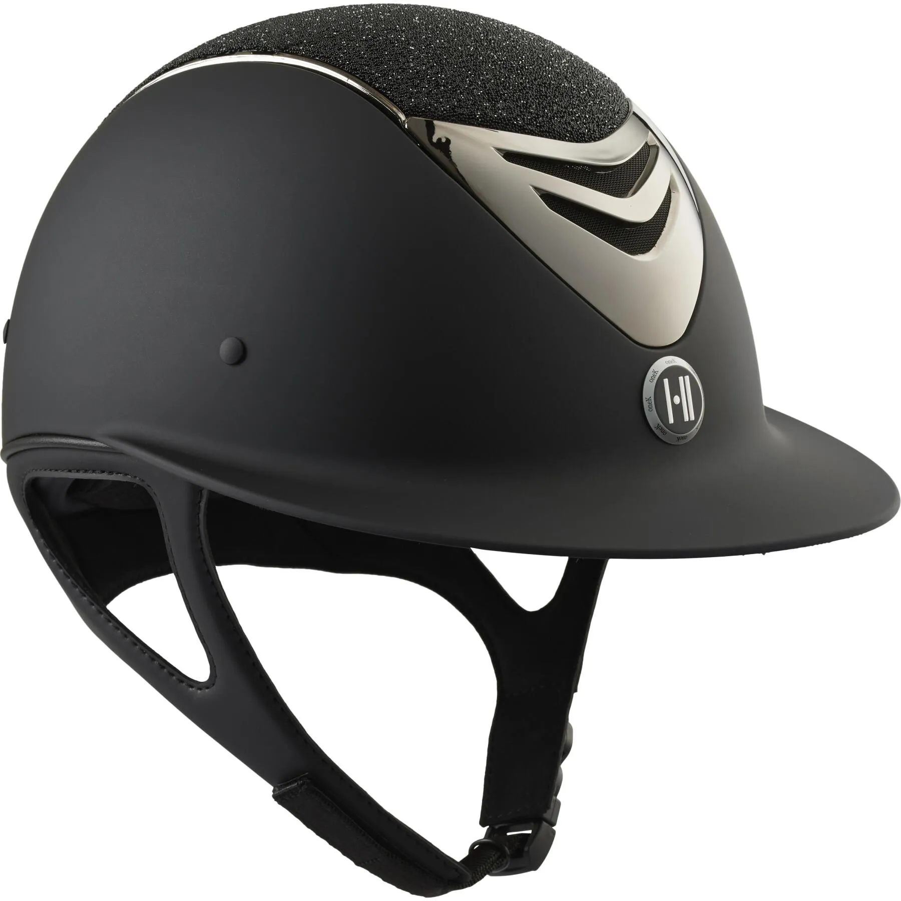 mips advance matte glitter chrome riding helmet OneK