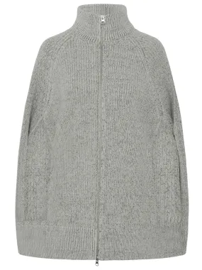 MM6 Maison Margiela Zip-Up Knitted Jacket