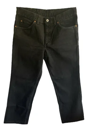 Mustang Trumper Jeans Straight Relaxed Fit W35 L27.5 Black - Pepper Tree London