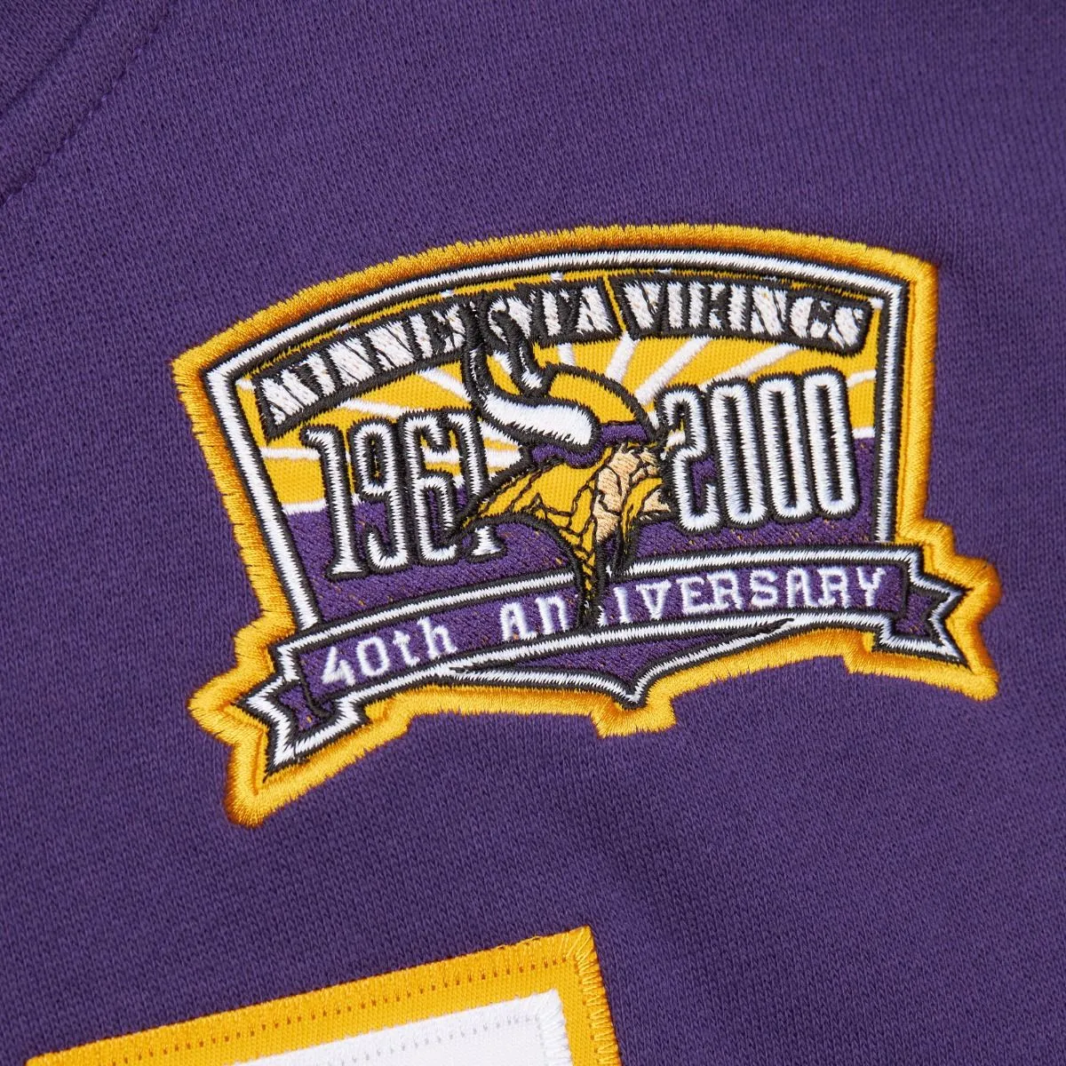 NFL Name & Number Fleece Hoodie Minnesota Vikings Randy Moss 1998