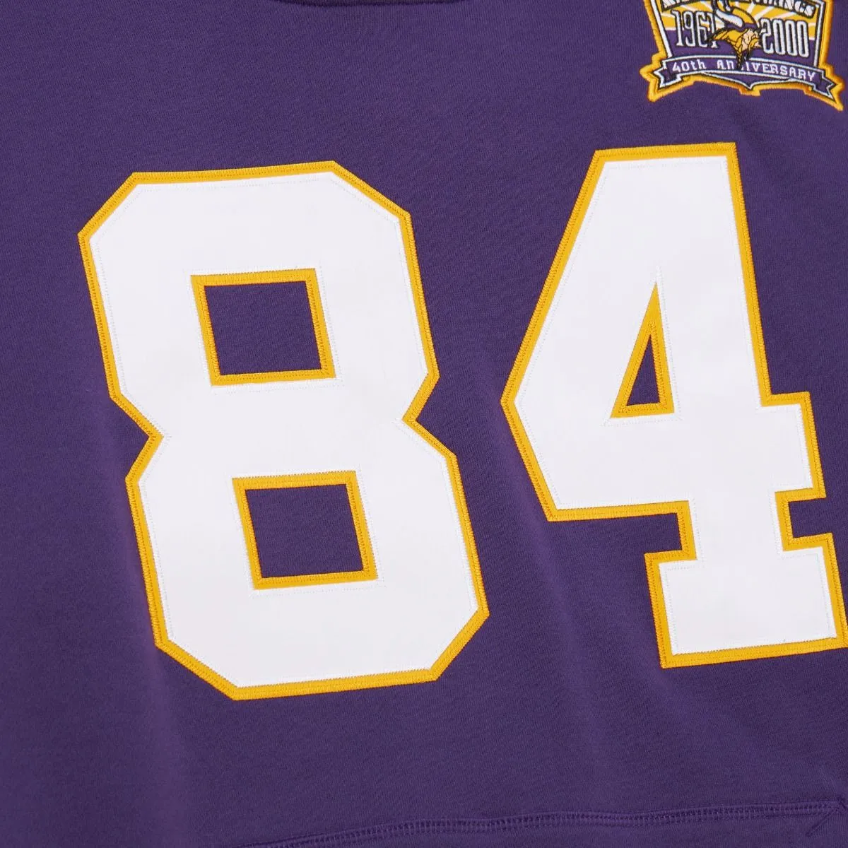 NFL Name & Number Fleece Hoodie Minnesota Vikings Randy Moss 1998