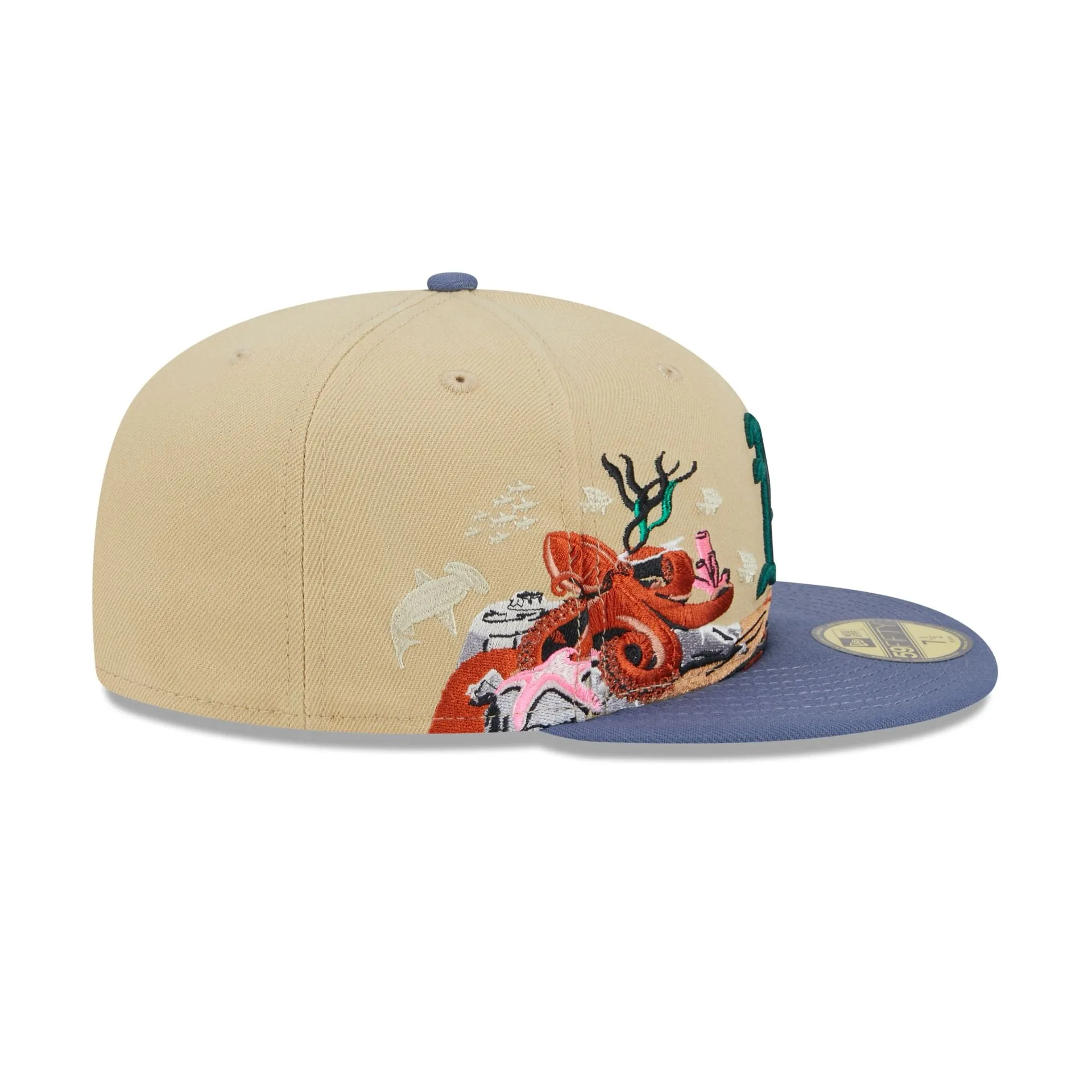 Oakland Athletics Team Landscape 59FIFTY Fitted Hat