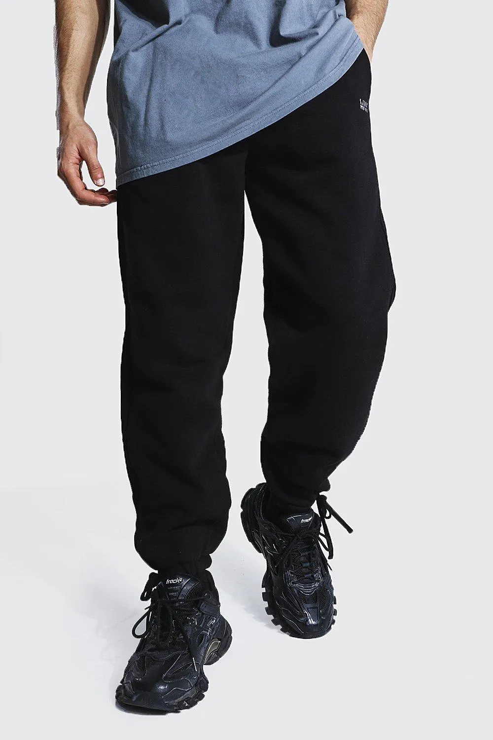 Oversized Original Man Seam Detail Joggers | boohooMAN UK