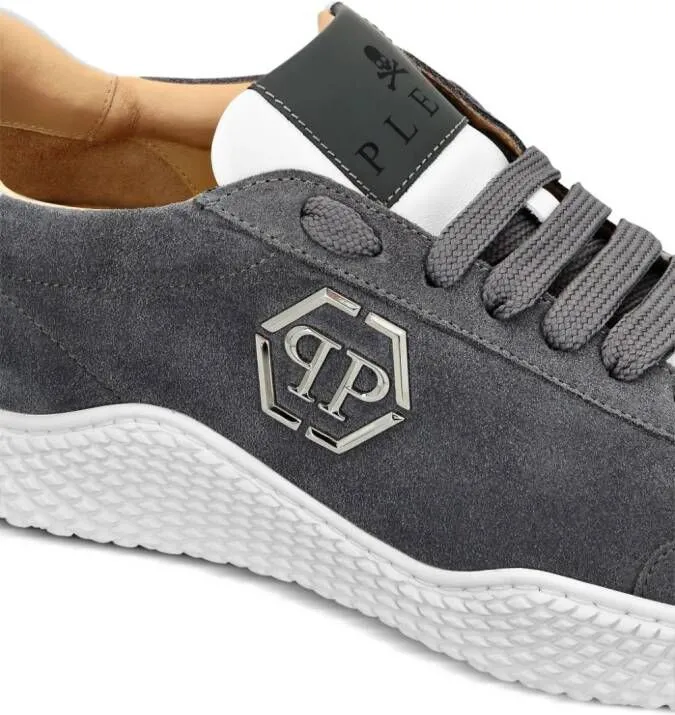 Philipp Plein Runner suede sneakers Grey