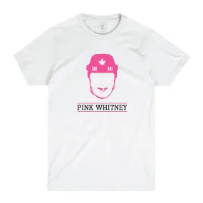 PINK WHITNEY LEAF HELMET T SHIRT - WHITE