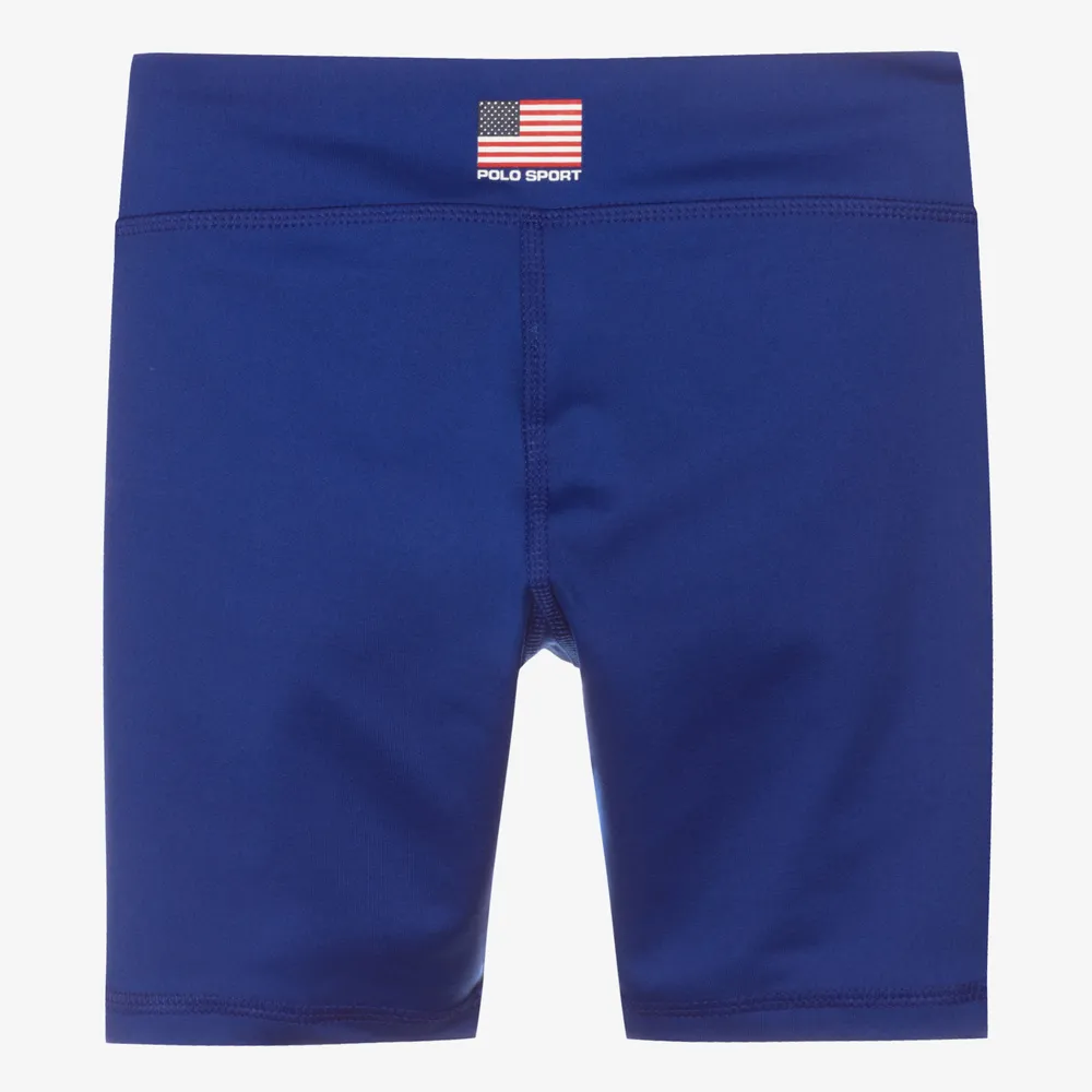 Polo Sport Blue Cycling Shorts