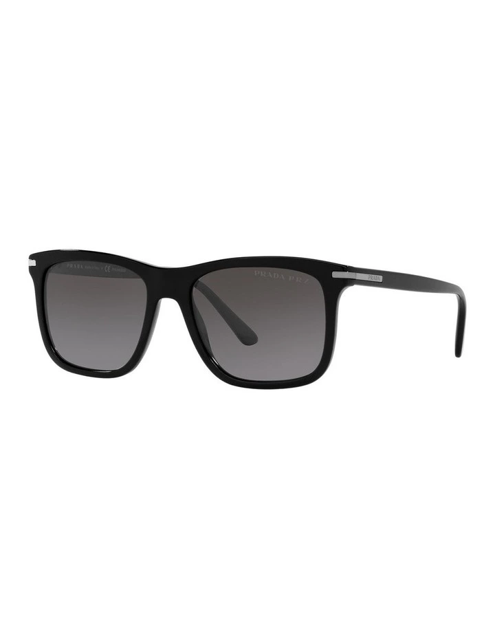 PR 18WS Black Polarised Sunglasses