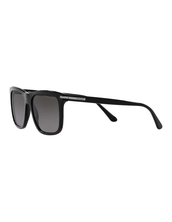 PR 18WS Black Polarised Sunglasses