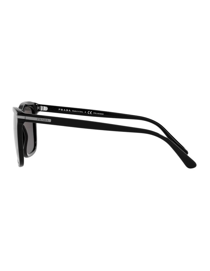 PR 18WS Black Polarised Sunglasses