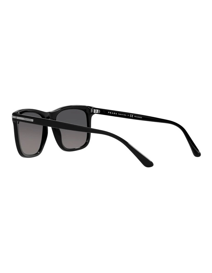 PR 18WS Black Polarised Sunglasses