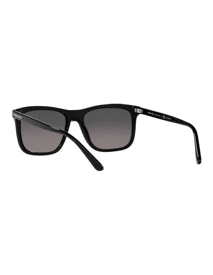 PR 18WS Black Polarised Sunglasses