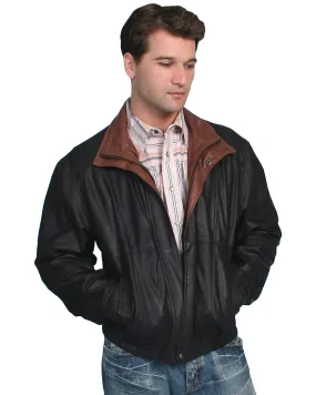 Product Name:  Scully Double Collar Leather Jacket - Big & Tall