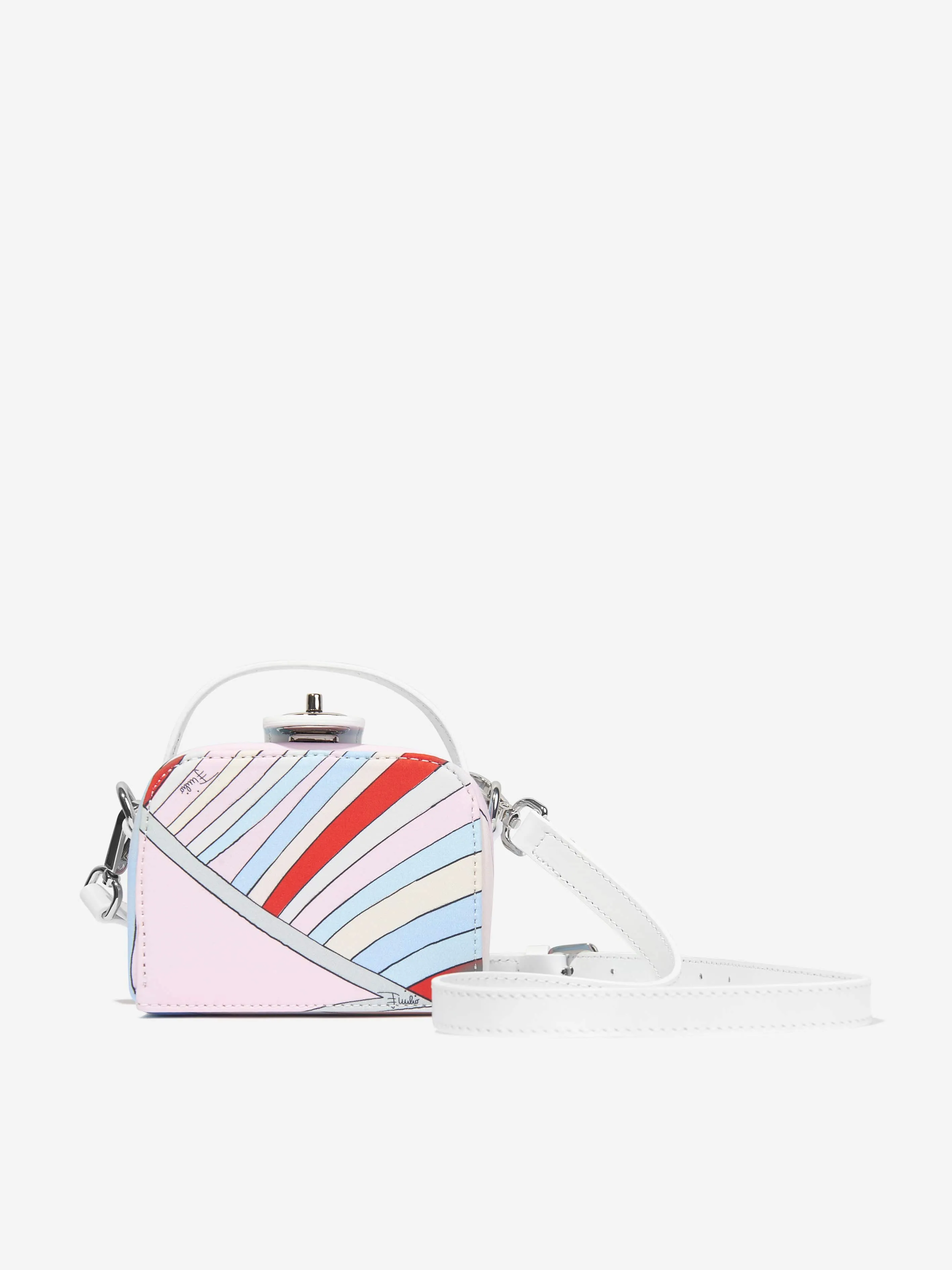 Pucci Girls Iride Print Shoulder Bag in Multicolour (20cm)