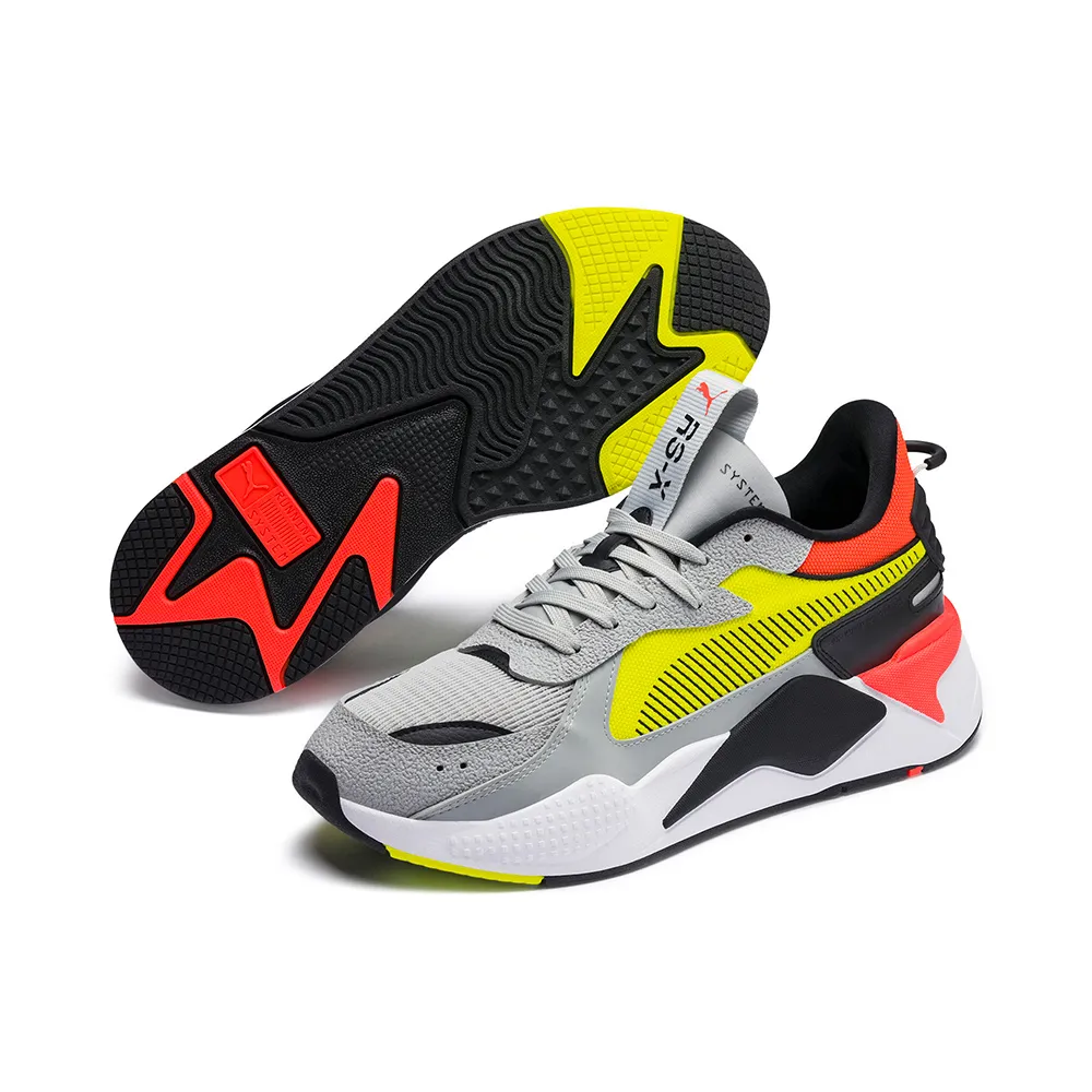 Puma RS-X Hard Drive Sneakers High Rise-Yellow Alert