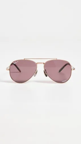 Ray-Ban   0RB8225 Aviator Sunglasses 