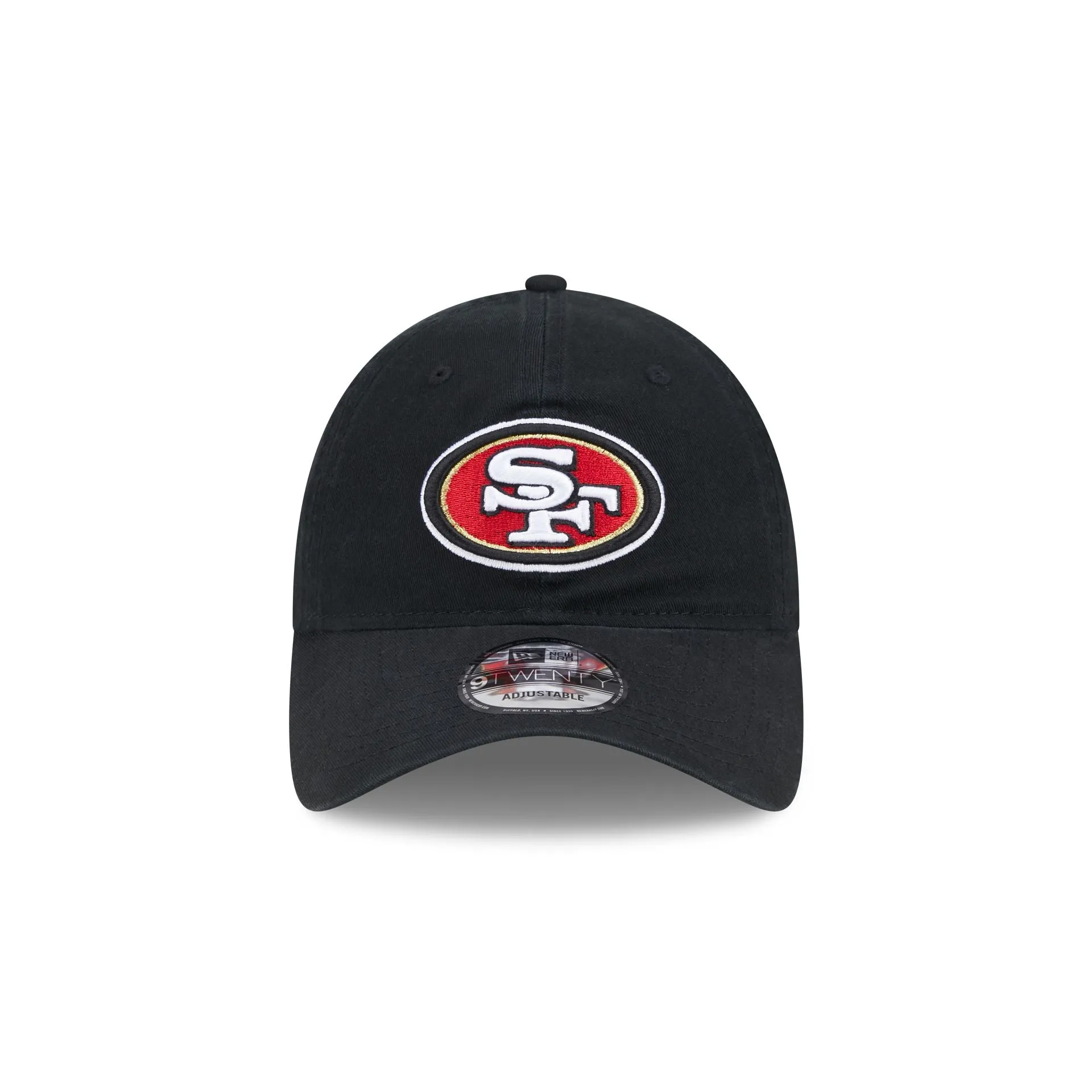 San Francisco 49ers Black 9TWENTY Adjustable Hat