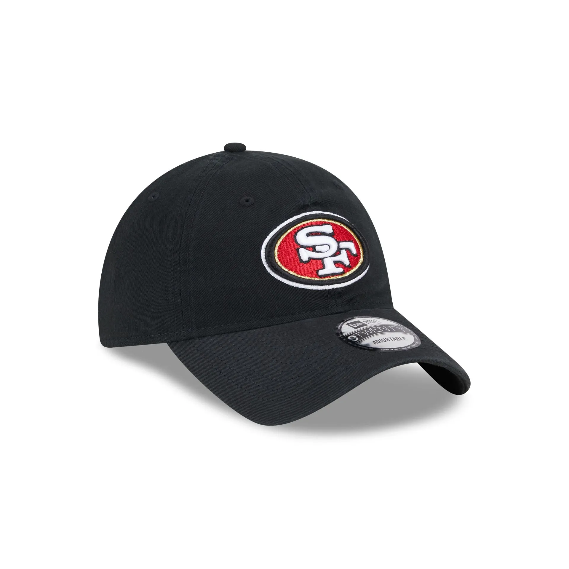 San Francisco 49ers Black 9TWENTY Adjustable Hat