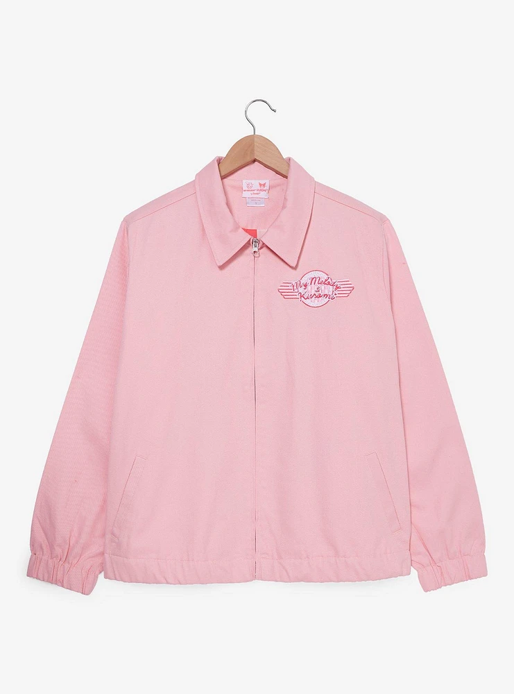 Sanrio My Melody & Kuromi Diner Women's Plus Cropped Jacket - BoxLunch Exclusive