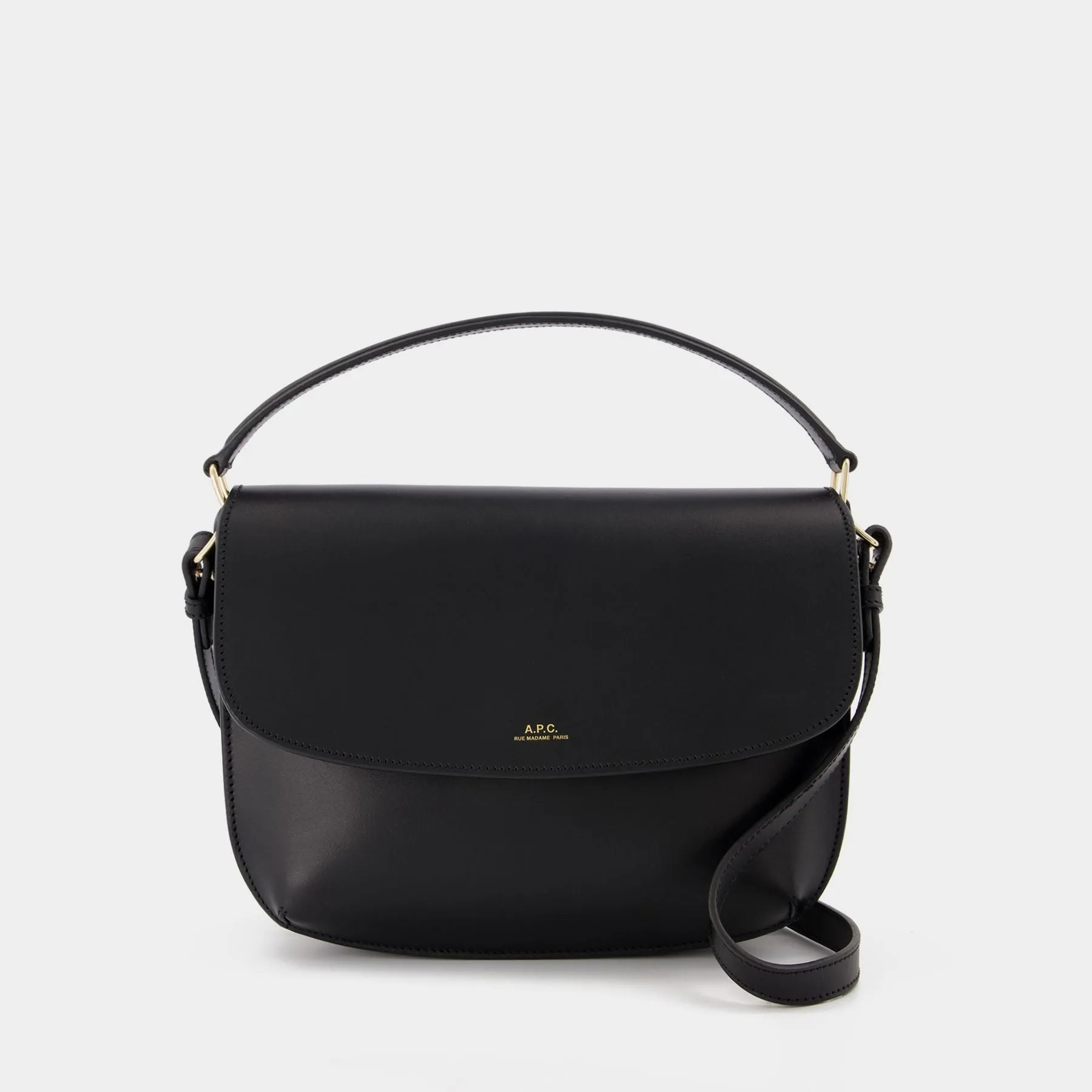 Sarah Bag in Black Leather