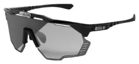 SCICON Aeroshade Kunken Glossy Black / Photochromic Mirror Grey Goggles