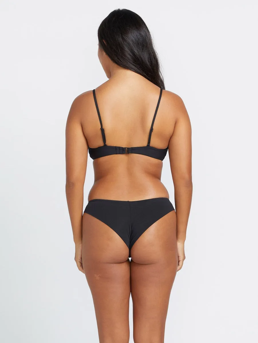 Simply Seamless Cheekini Bikini Bottom - BLACK