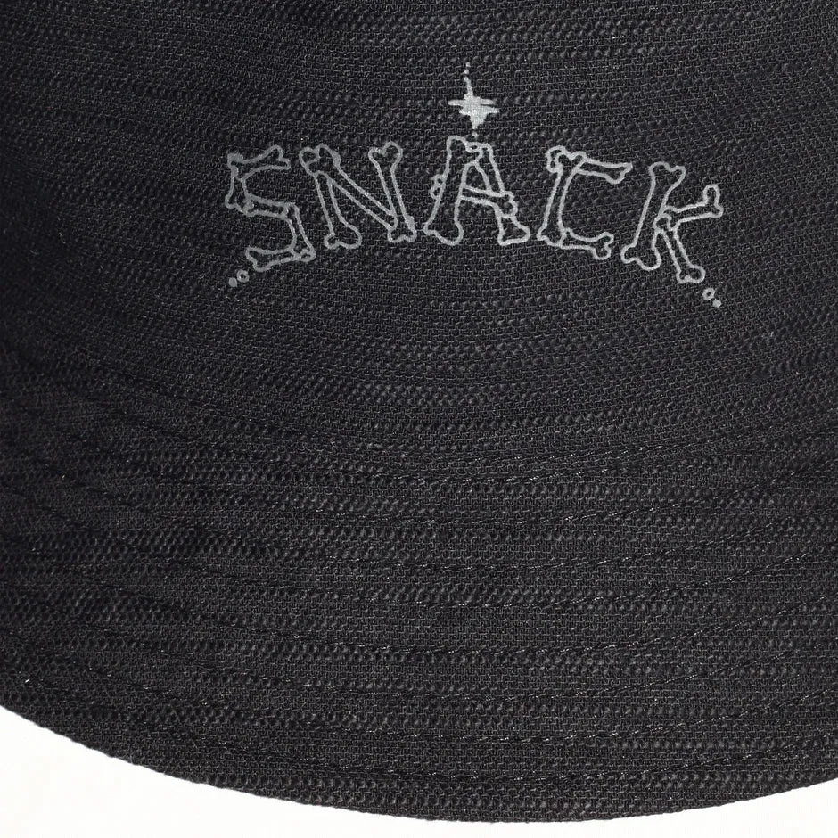 Snack Bones Reversible Bucket Hat Black