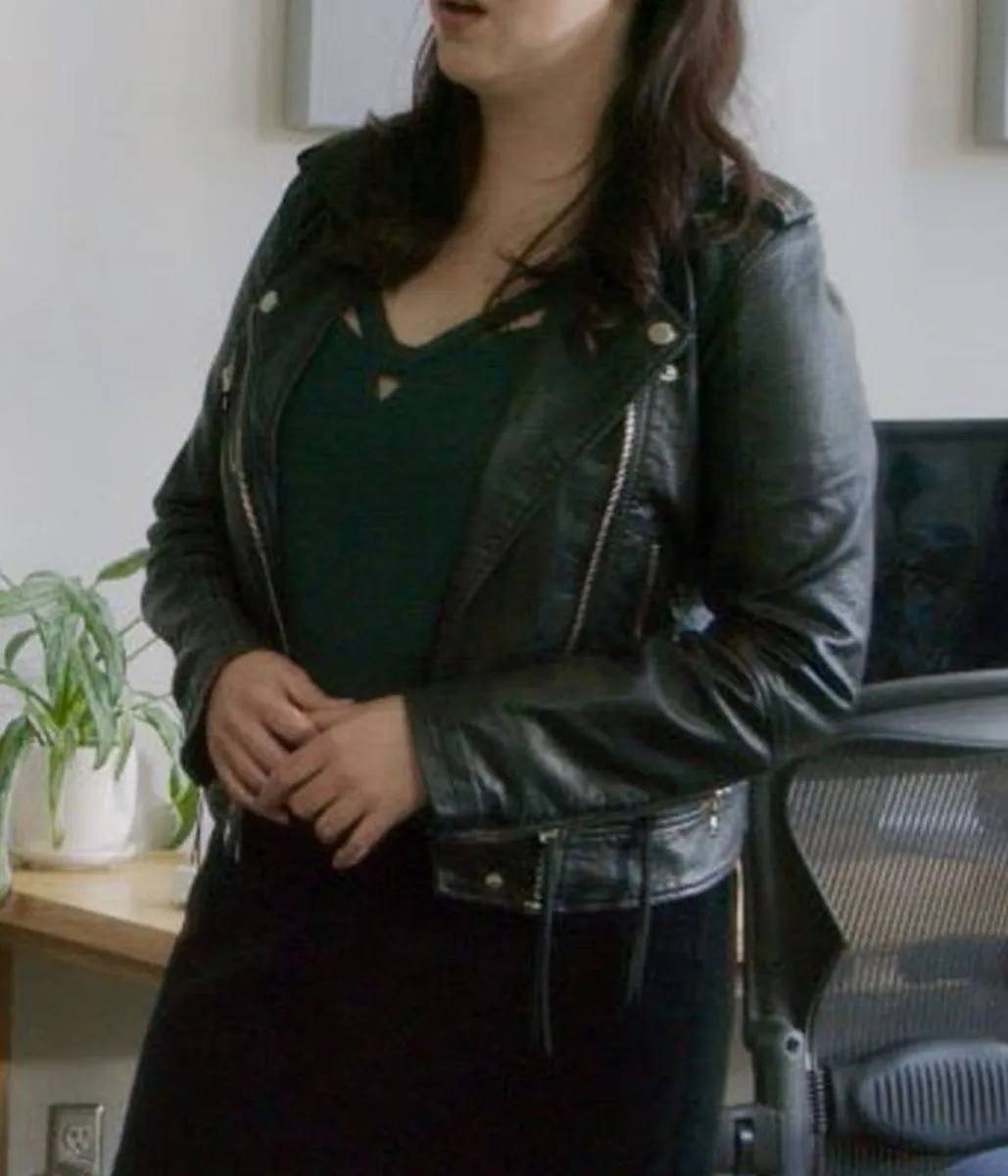 Snapshot of Love Lexi Giovagnoli Black Leather Jacket