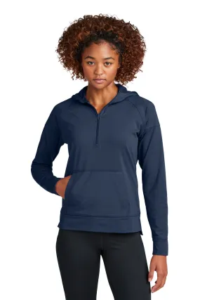 Sport-Tek Women's Sport-Wick Stretch 1/2-Zip Hoodie LST856