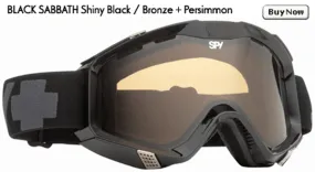 Spy Zed Black Sabbath Bronze Goggles