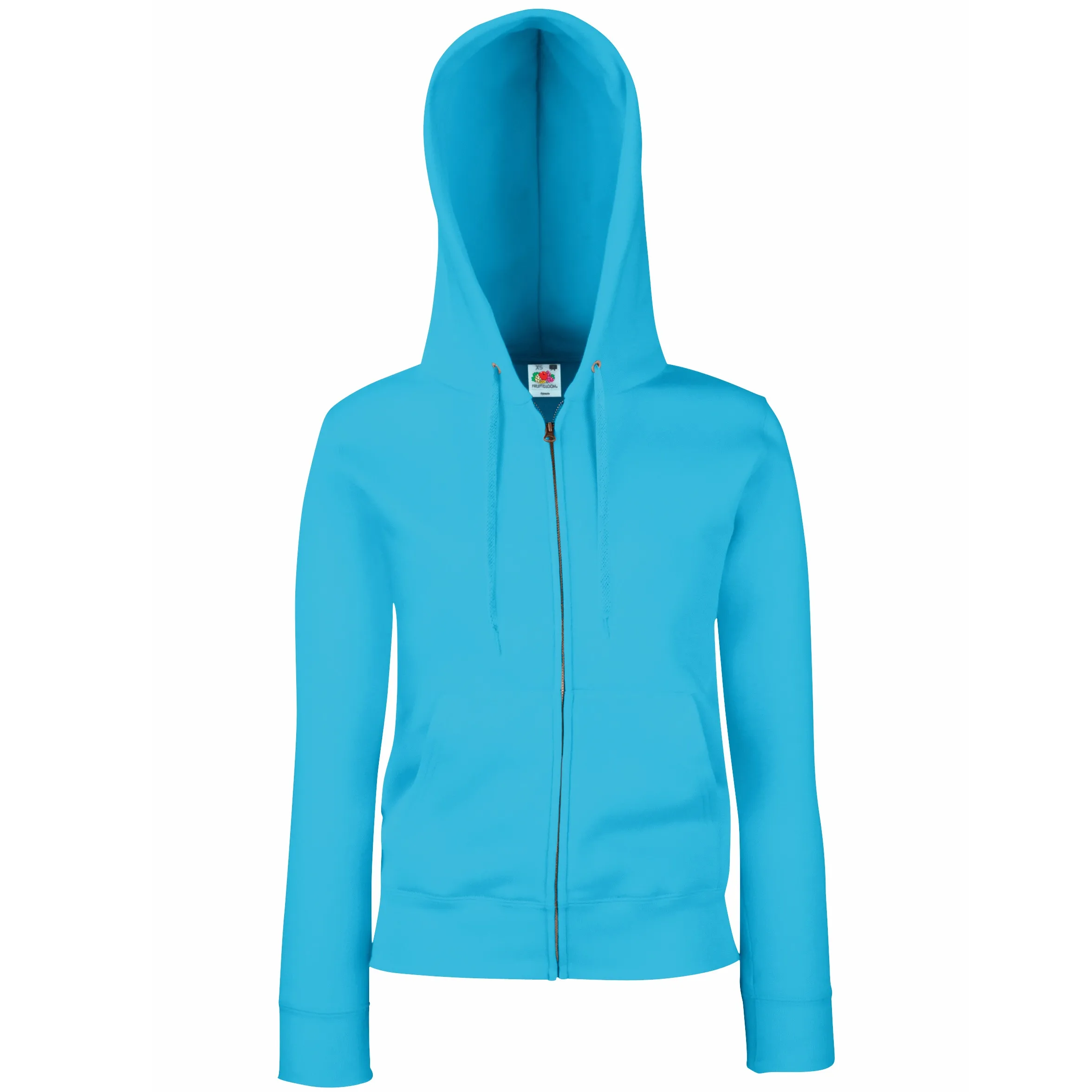 SS312 Premium 70/30 lady-fit hooded sweatshirt jacket