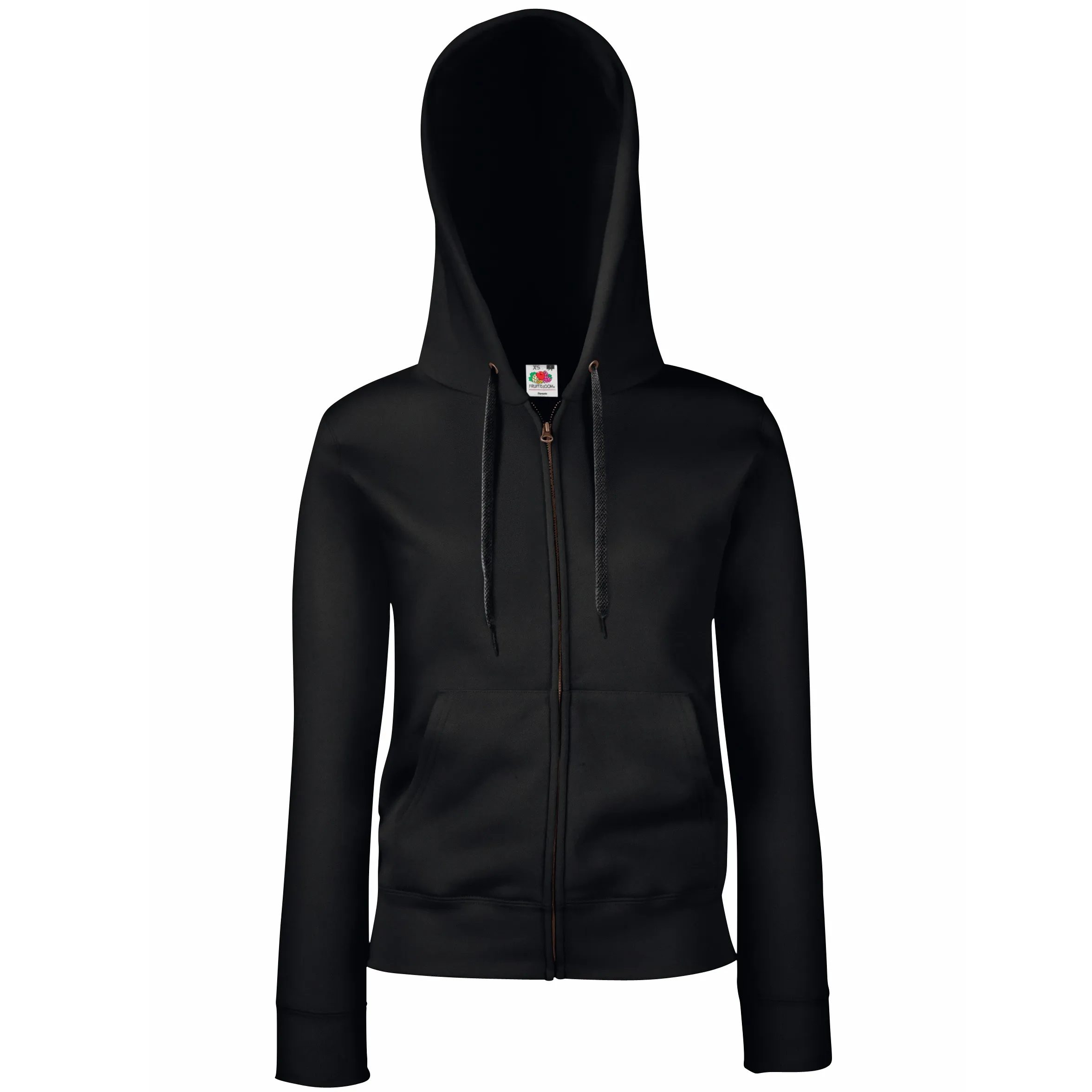 SS312 Premium 70/30 lady-fit hooded sweatshirt jacket