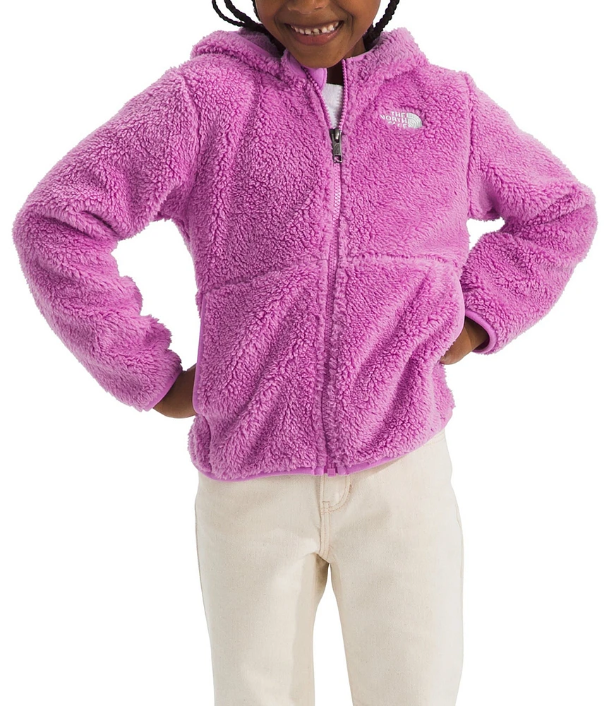 The North Face Little Kids 2T-7 Long Sleeve Campshire Relaxed Fit Full-Zip Fleece Hoodie Jacket