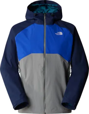 The North Face Men's Stratos Hooded Jacket Monument Grey/TNF Blue/Summit Navy | Buy The North Face Men's Stratos Hoode