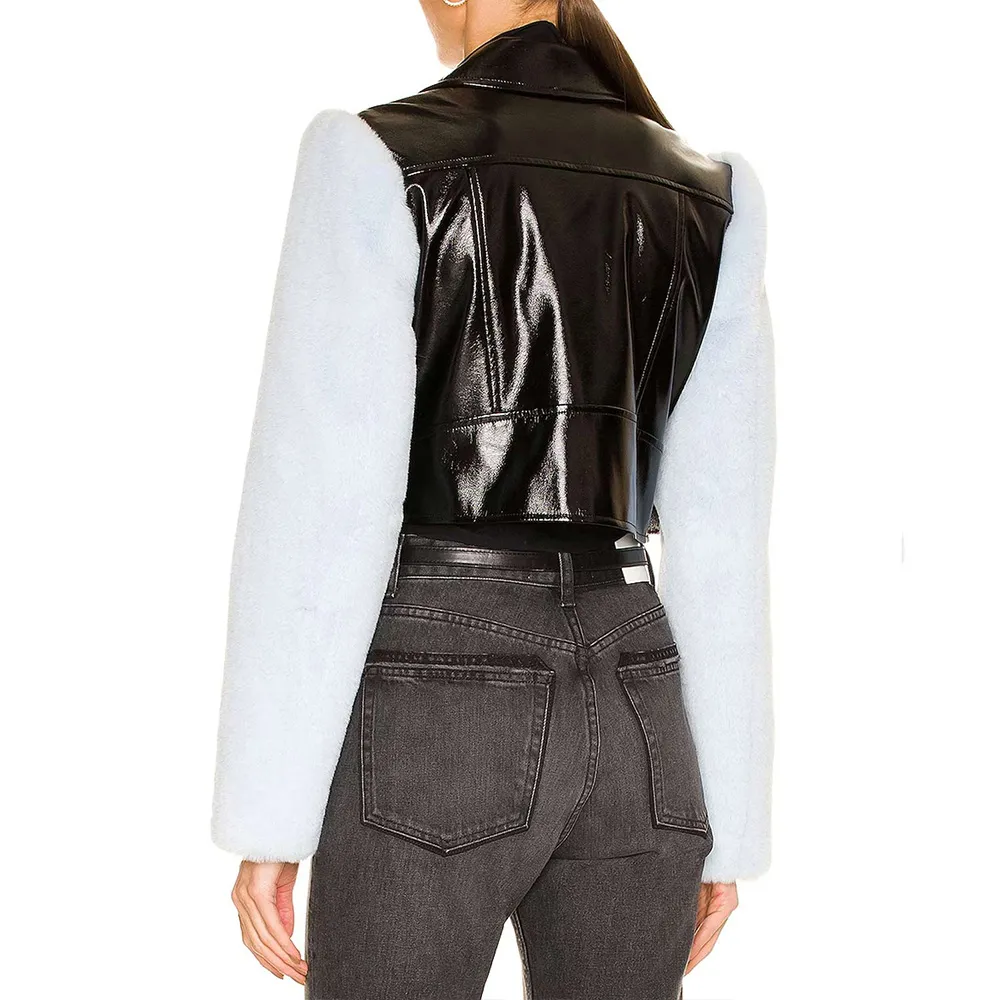 The Other Black Girl Ashleigh Murray Leather Vest