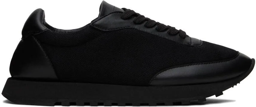 The Row Black Owen Runner Sneakers