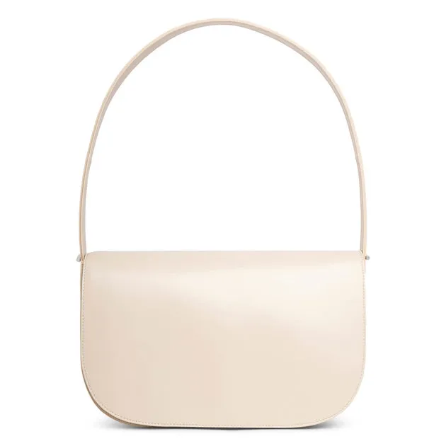 The Row Marion bone leather shoulder bag