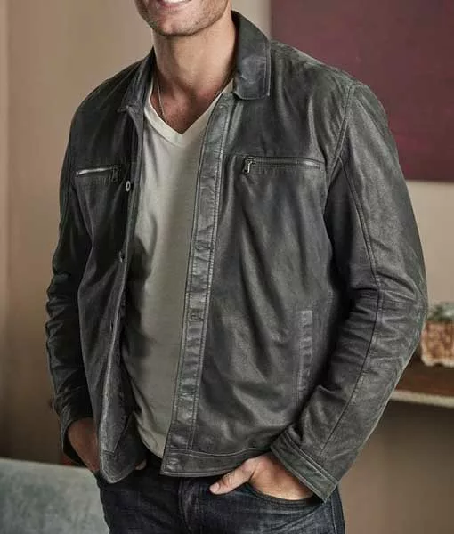 This Is Us Kevin Pearson (Justin Hartley) Leather Jacket | TLC